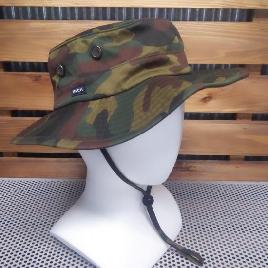 RVCA ルーカ 【GREYSON FLETCHER BOONIE】 CAMO 新品正規 ブーニーハット 帽子_画像1