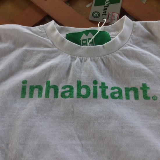 INHABITANT インハビタント 【LOGO TEE for Kids】 Whaite 130cm 正規品 Tシャツ お揃い 親子 ペア リンクコーデ_画像2