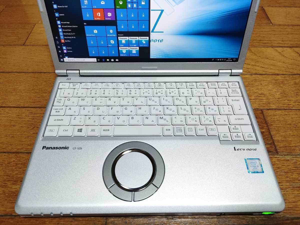 美品 Panasonic Let's Note SZ6 WUXGA解像度 (1920X1200ドット) Core