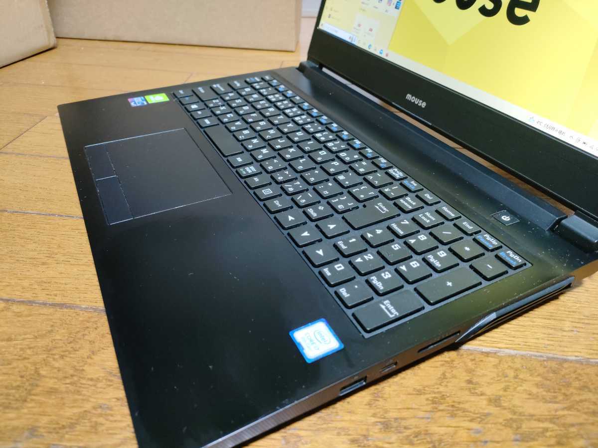 高性能 mouseコンピューター MB-K700 Core i7-9750H NVIDIA GeForce