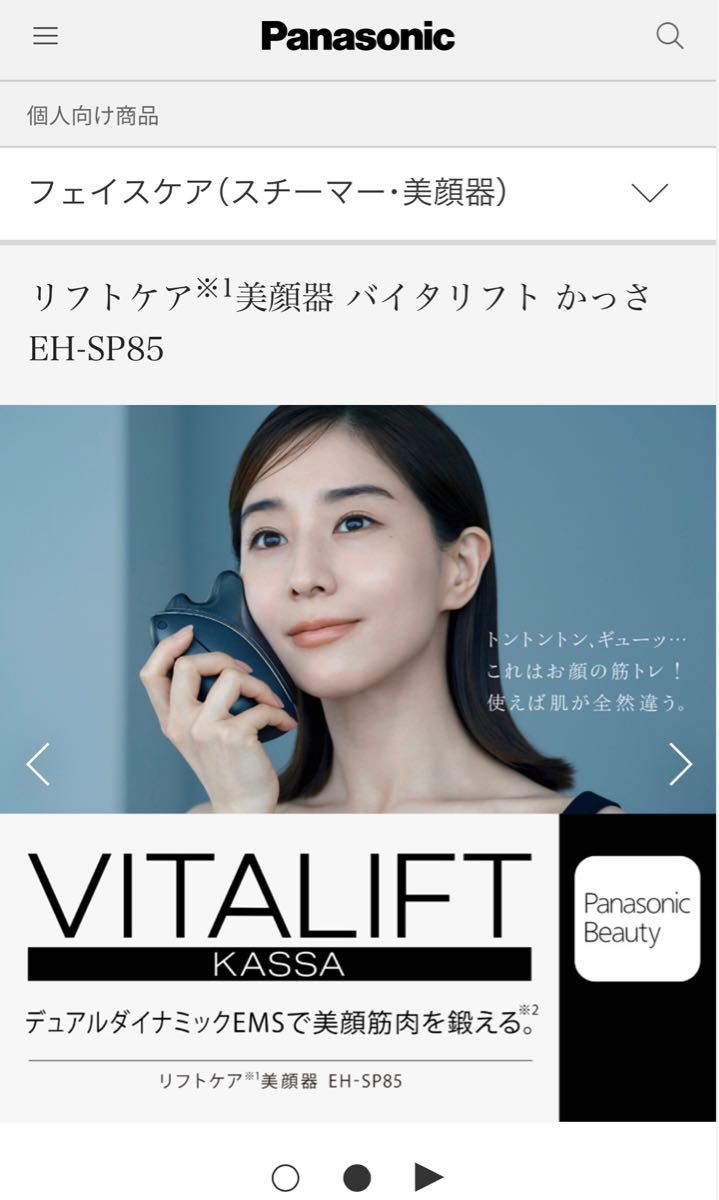 Panasonic VITALIFT EMSかっさ