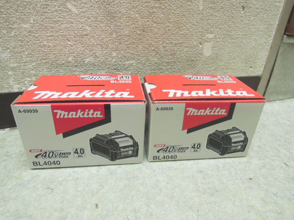 2987) 新品 Makita マキタ 純正 BL4040 40Vmax 4.0Ah リチウムイオン