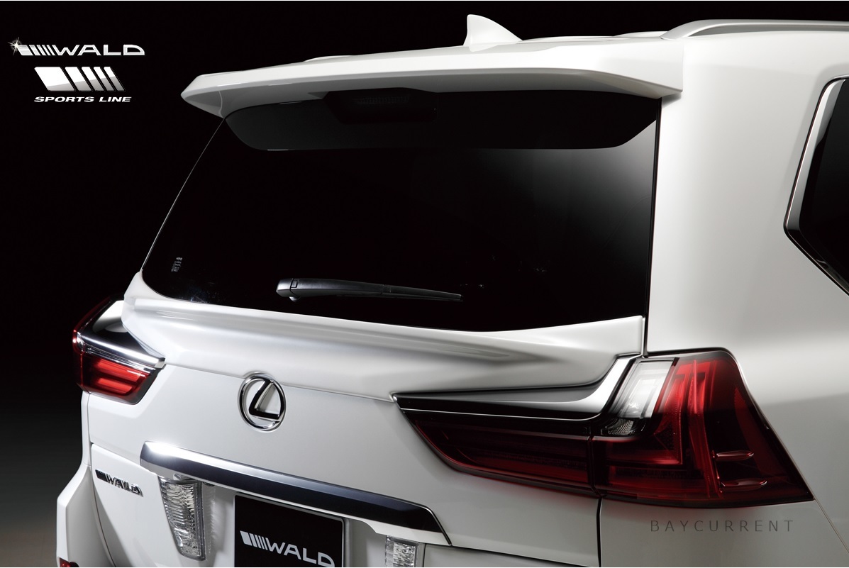 【WALD-SportsLine】 LEXUS LX570 エアロ 3点キット (F,R,RGS) H27.9~ URJ201W レクサス LX ゲート フロント リア スポイラー_画像3