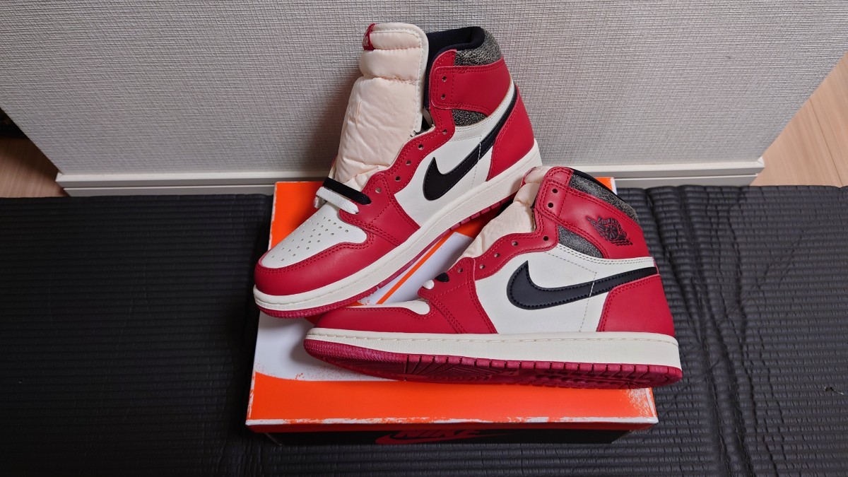 SNKRS購入 AIR JORDAN 1 RETRO HIGH OG CHICAGO 26cm NIKE エア
