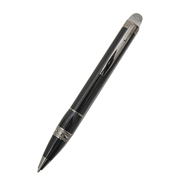 モンブラン ボールペン メンズ スターウォーカー ツイスト式ボールペン F字 ブラック レジン MONTBLANC 中古_画像1