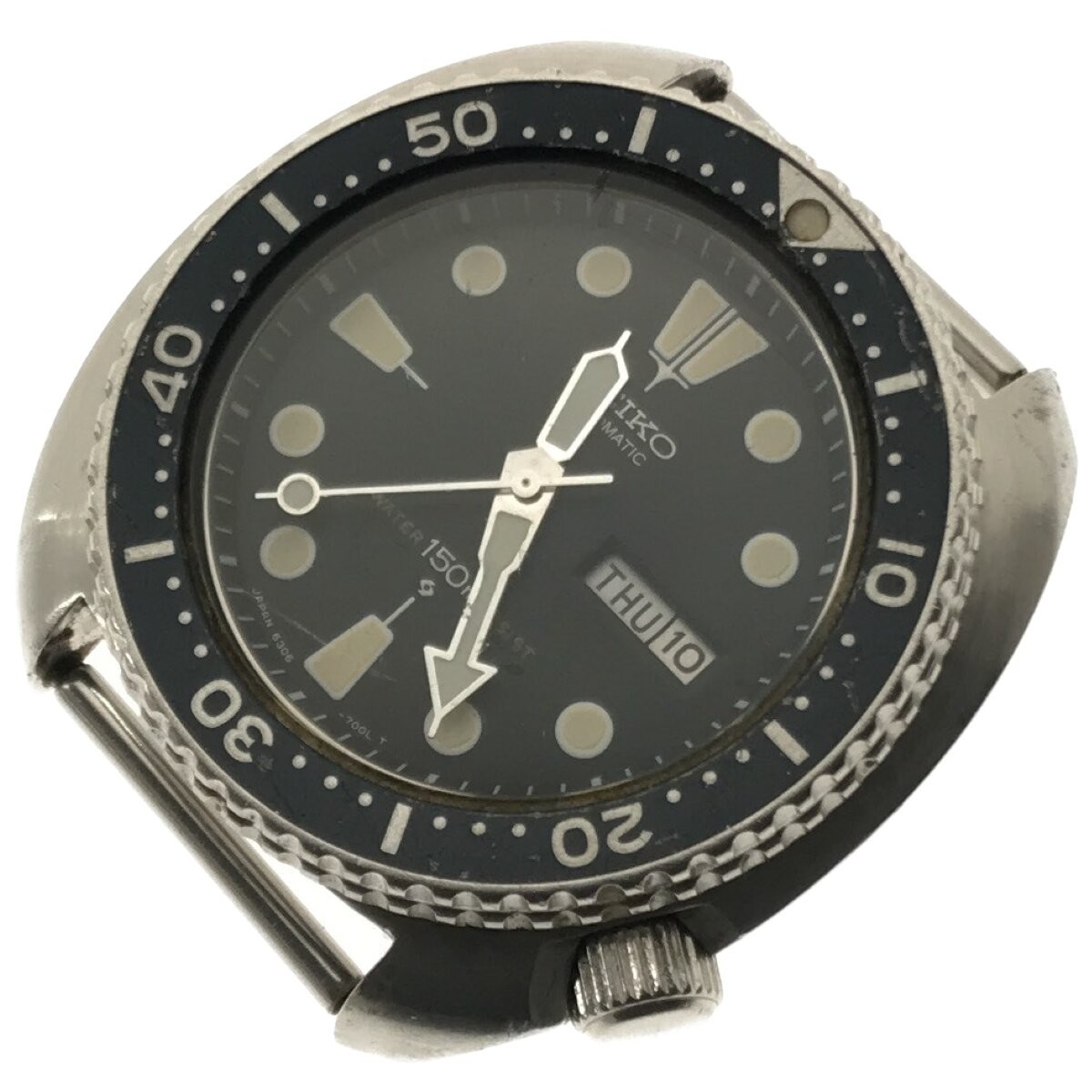 稼働品】SEIKO セイコー 6306-7001 150M 自動巻き サードダイバー