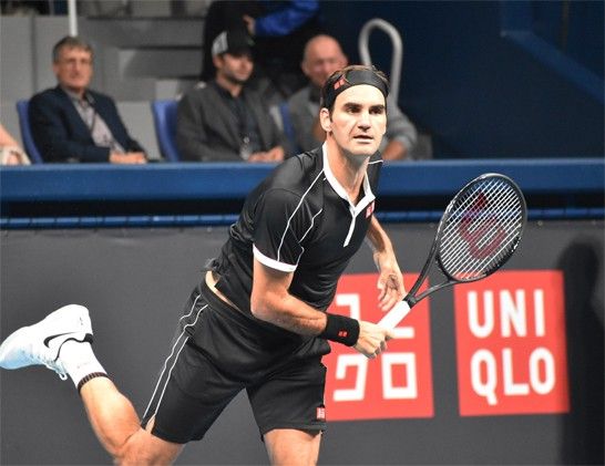 【レア】UNIQLO ユニクロ テニスウェア シャツ フェデラー Federer 錦織圭 ジョコビッチ Djokovic M