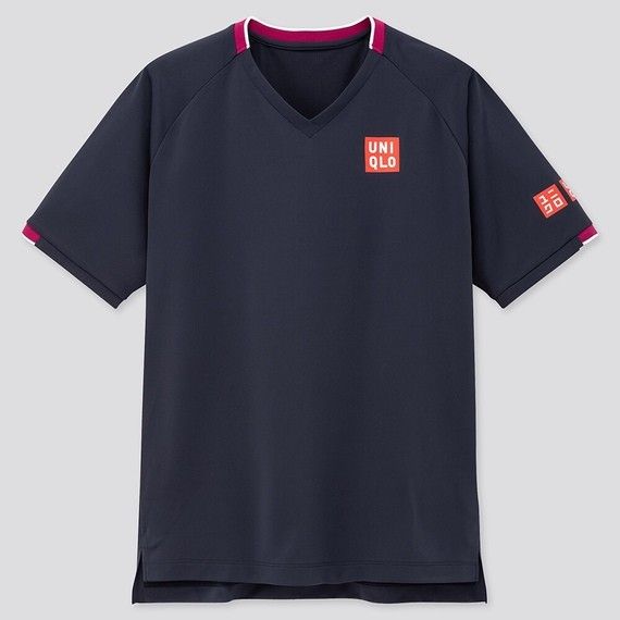 【レア】UNIQLO ユニクロ テニスウェア シャツ フェデラー Federer 錦織圭 ジョコビッチ Djokovic M 上下