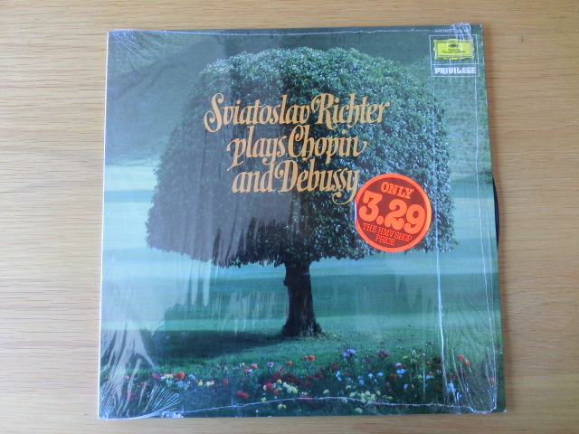 LP SVIATOSLAV RICHTER スヴャトスラフ・リヒテル plays Chopin and Debussy UK盤の画像1