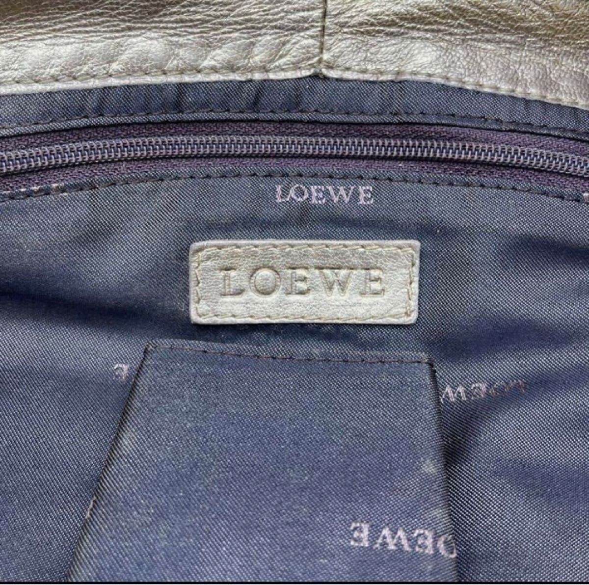 LOEWE ロエベ アナグラム アイレ ナッパ レザー ハンド バッグ｜PayPay