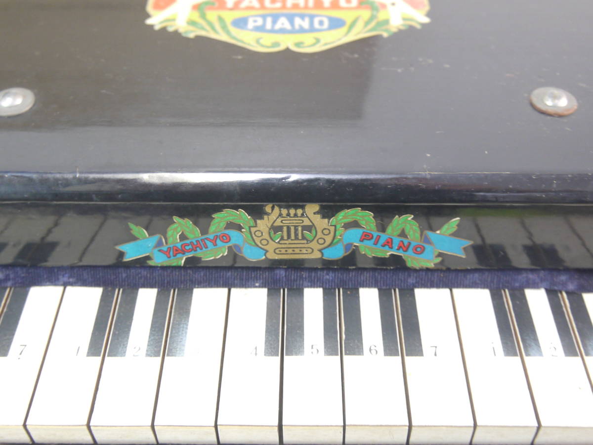 195 YACHIYO PIANO 八千代ピアノ 箱付 レトロ アンティーク ビンテージ 当時物 木製　希少　玩具　装飾_画像4