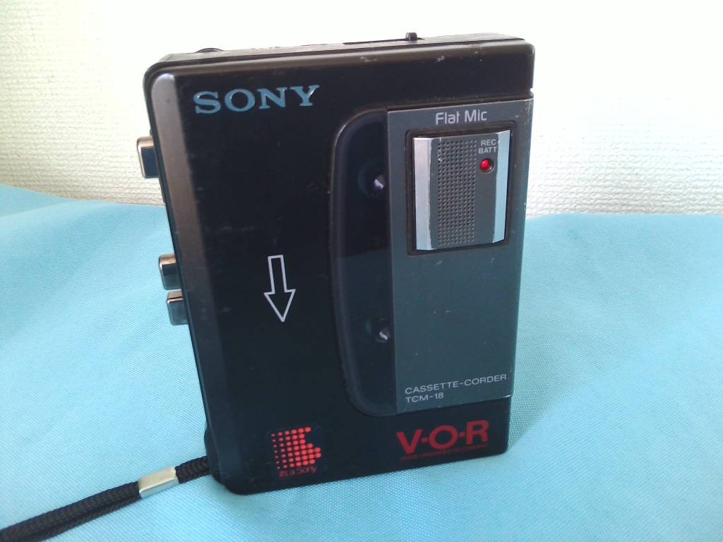 SONY　カセットレコーダー　TCM-18　日本製★完動品