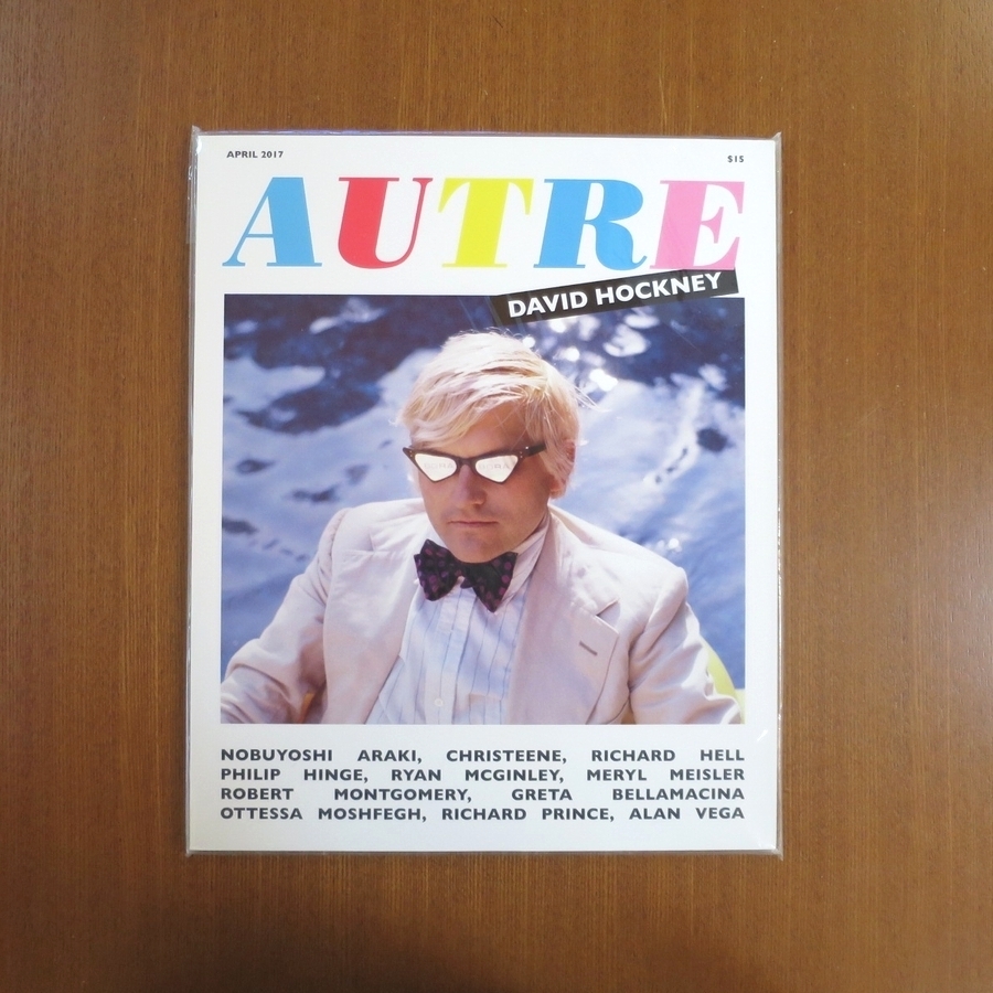 AUTRE magazine David Hockney 荒木経惟 美術手帖 写真集 アイデア デザイン parkett IMA Richard Prince Ryan McGinley Ellen Von Unwerth_画像1