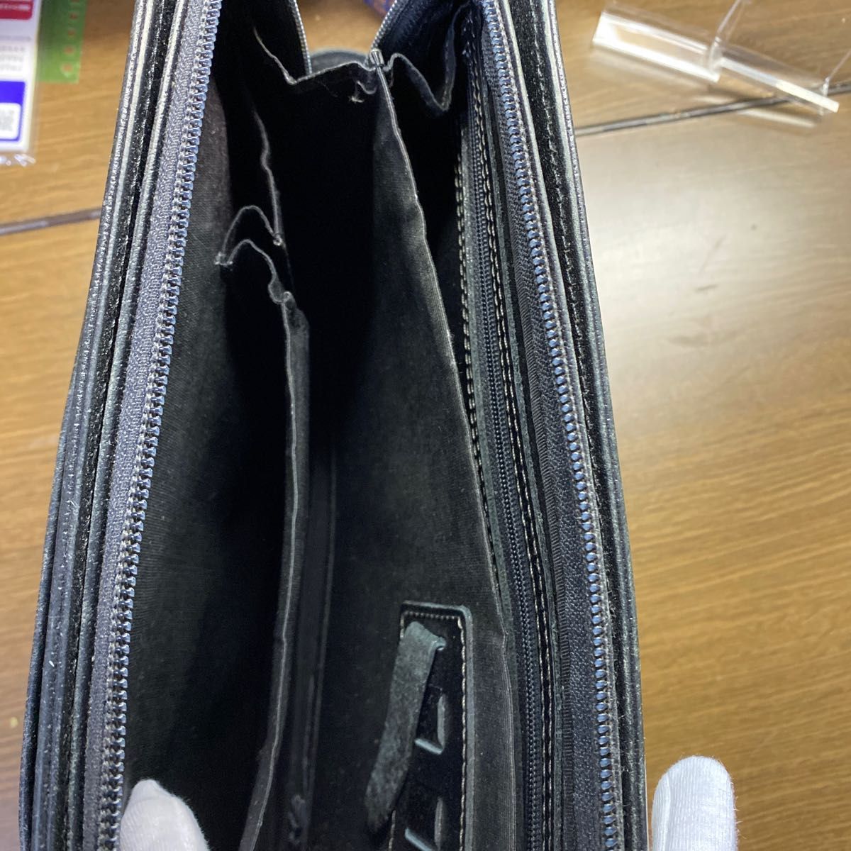 CERRUTI 】チェルッティ1881 レザー クラッチバッグ セカンド CERRUTI 】チェルッティ1881 レザー クラッチバッグ セカンド
