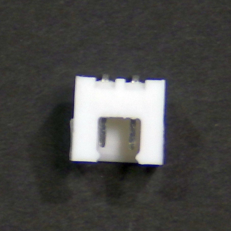 XHコネクター 2ピン L字 1個 2.54mm間隔 オス 基板取付用 d5w6s_画像3