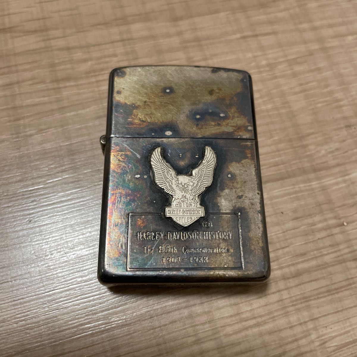 ZIPPO ジッポー ジッポ ハーレー85年 イーグルメタル付き|PayPayフリマ