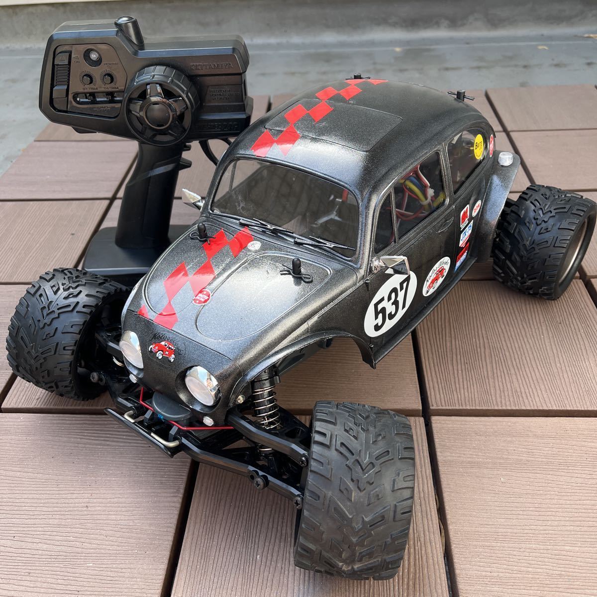 Yahoo!オークション - 【完成品一式】タミヤ 1/10電動RC dt-03改 Yahoo!オークション - 【完成品一式】タミヤ 1/10電動RC dt-03改