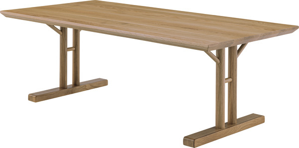 センターテーブル 天然木(オーク) ウレタン塗装 ナチュラル JPT-256OAK