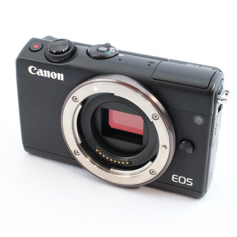 Canon ミラーレス一眼カメラ EOS M100 ボディ ブラック EOSM100BK-BODY