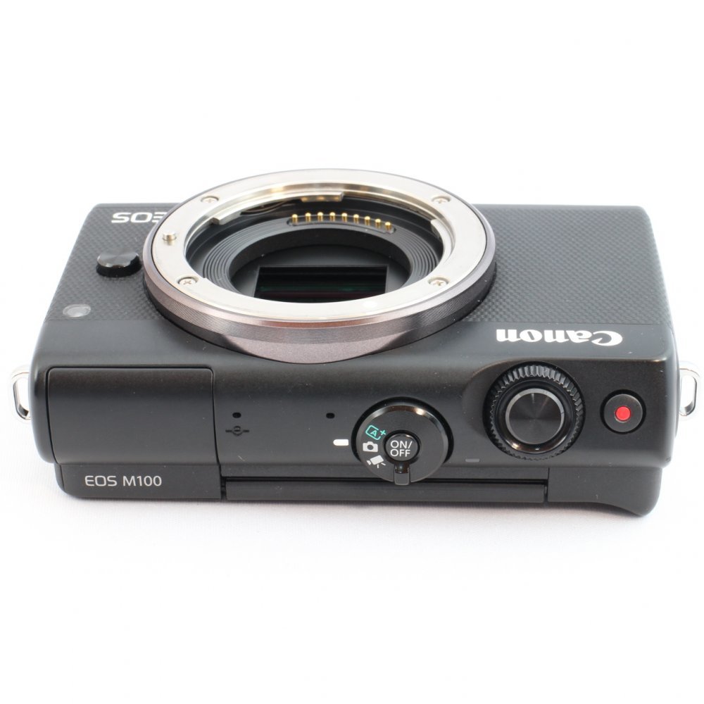Canon ミラーレス一眼カメラ EOS M100 ボディ ブラック EOSM100BK-BODY