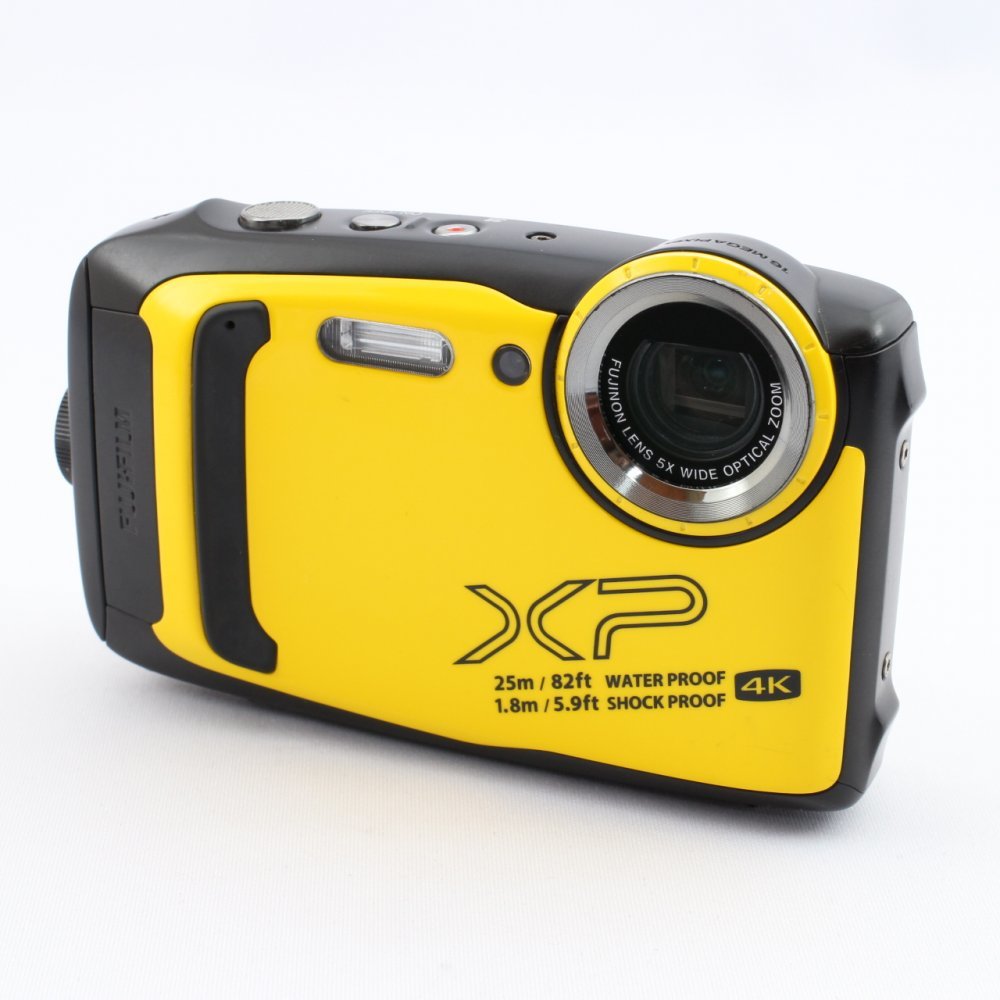 FUJI FILM 防水カメラ FINEPIX FX-XP140 イエロー-