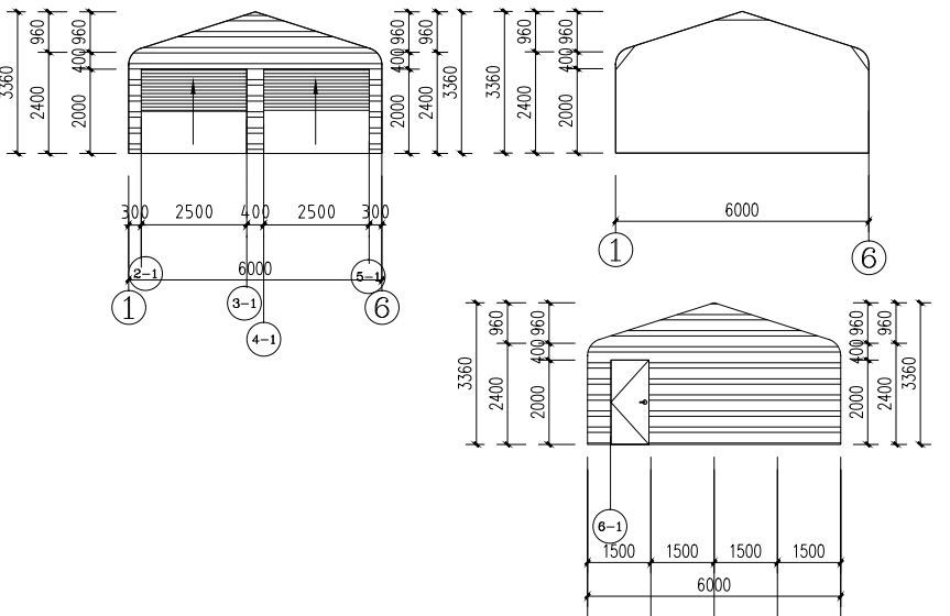 アメリカンガレージ　シルバーグレー 9M x 6M x2.4m リモコン付き電動シャッター付属 自社ユニック車有り 7月初旬入荷_画像7