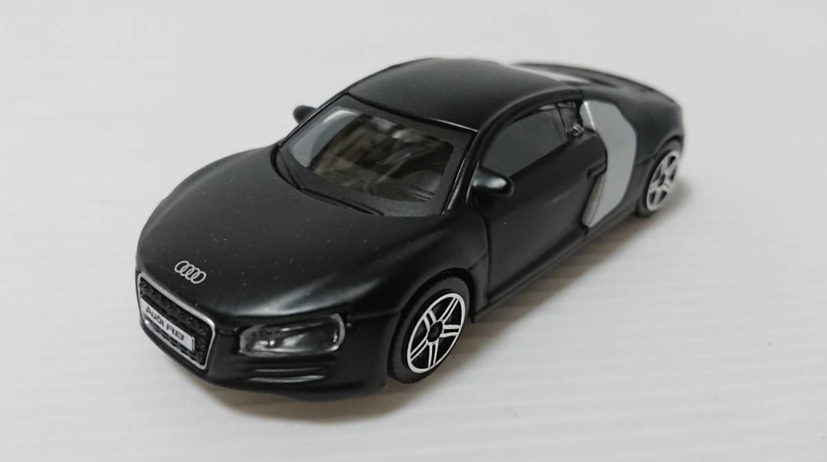 burago BBurago Kyosho STREET FIRE minicar Audi R8( Flat black ) die-cast figure scale 1/43
