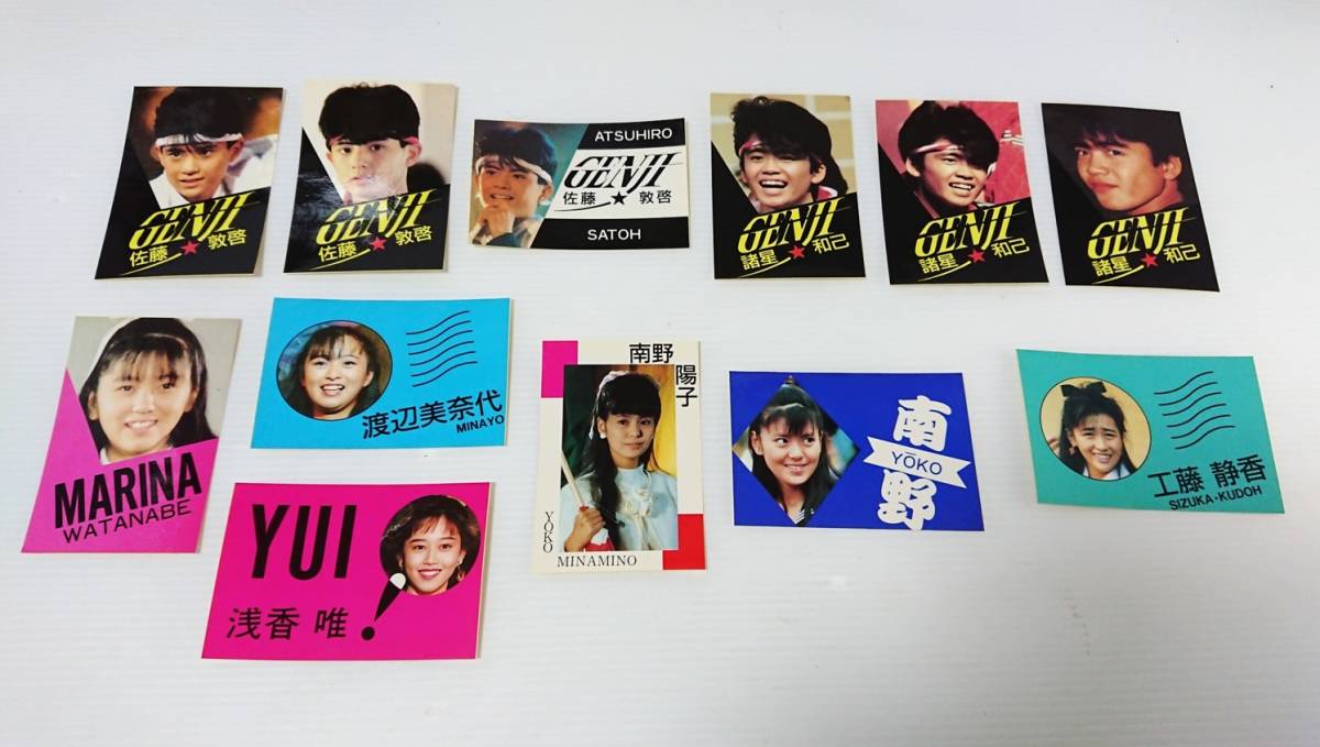  that time thing idol sticker seal 12 pieces set retro lot discount photograph seal photograph . judge please.
