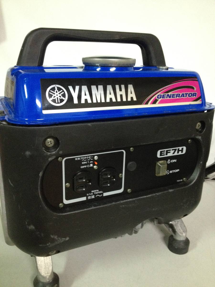 YAMAHA EF7H 60Hz Yamaha generator portable gasoline type *[ used