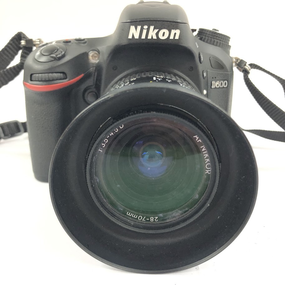 NIkon ニコン ボディー D600 デジタルカメラ レンズ 28-70mm 1:3.5-4.5