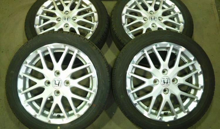 N-BOX カスタム JF3 165/55R15 ホンダ純正アルミホイールセット www