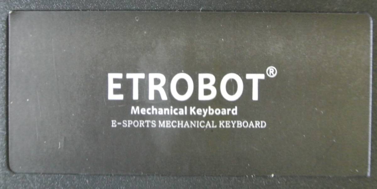 LEDで側面＆背面が煌びやかに！　ETROBOT（エトロボット）　ゲーミング・メカニカルキーボード　Archer A2600_画像8