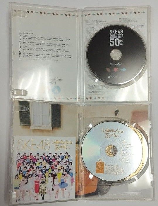 初回限定版 2個セット SKE48 この日のチャイムを忘れない CD+DVD &リクエストアワーセットリストベスト50 2011