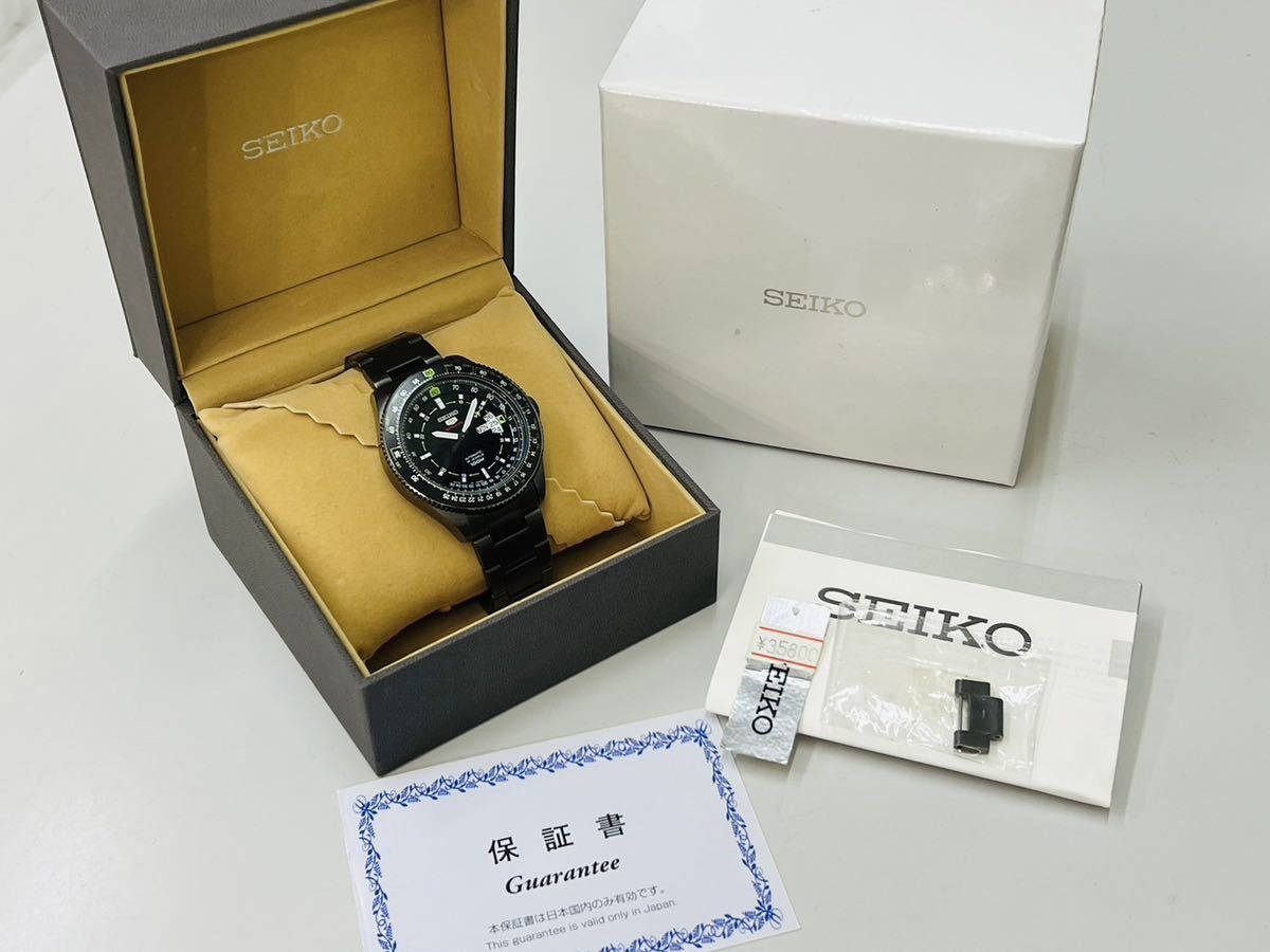 SEIKO】セイコー セイコー5 スポーツ デイデイト 4R36-03S0 自動巻き