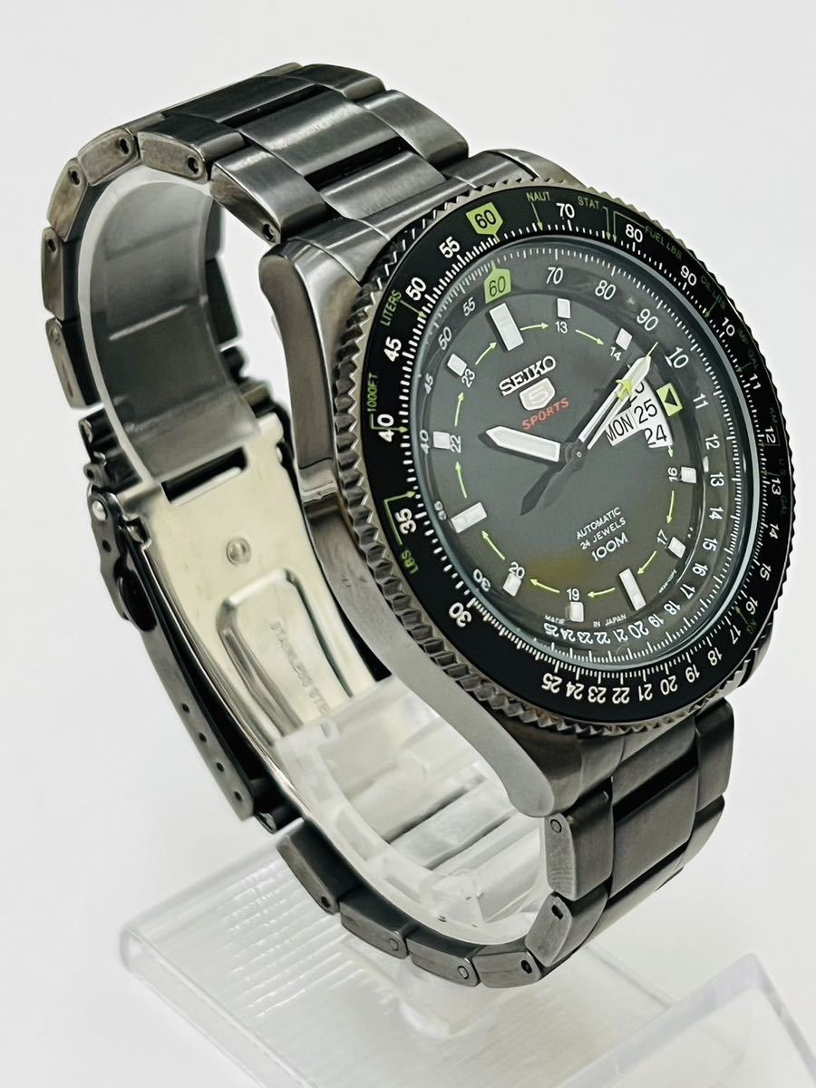 SEIKO】セイコー セイコー5 スポーツ デイデイト 4R36-03S0 自動巻き