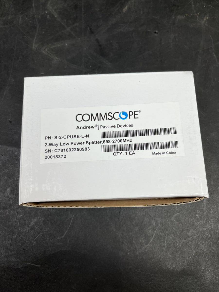 COMMSCOPE 　コムスコープ　LOW POEWR SPLITTER　スプリッター　S-2-CPUSE-L-N　分配器　④_画像2