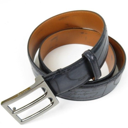 Berluti ベルルッティ カリグラフィー ベルト 美品 35mm 90 36-