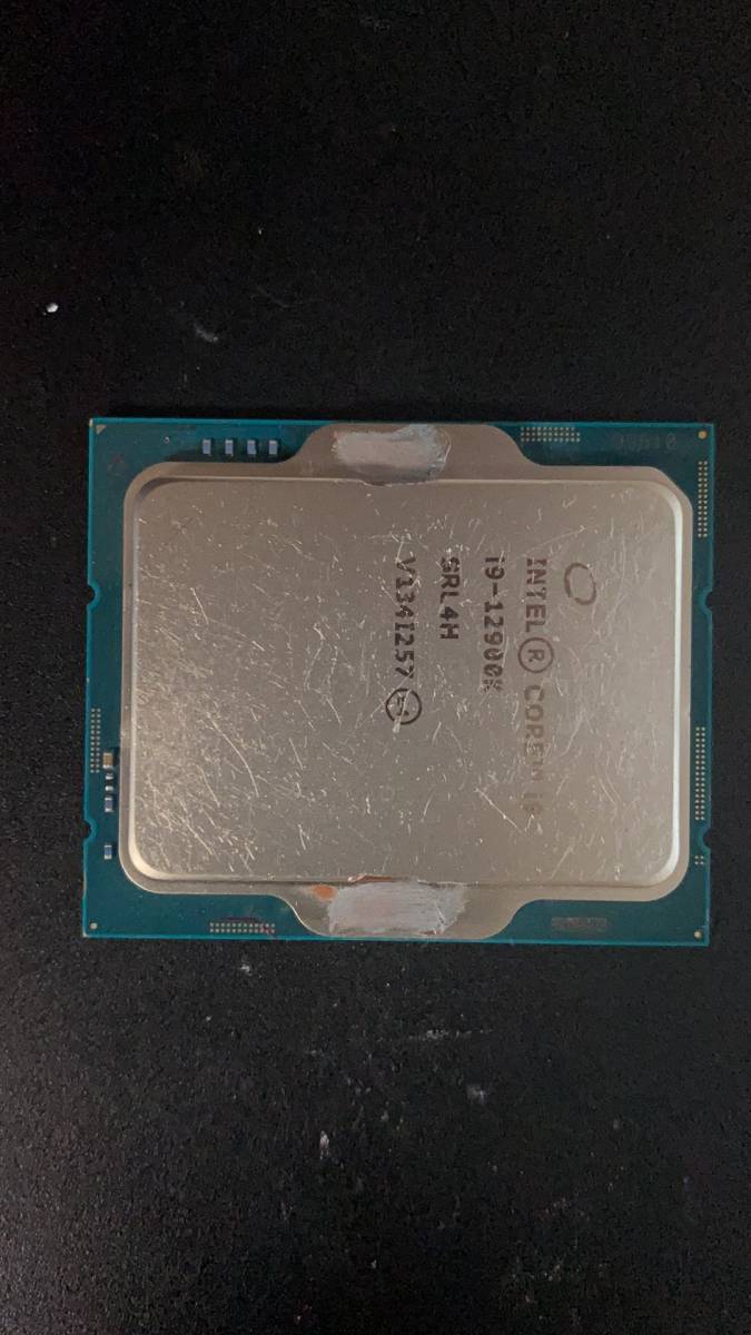 Intel I9 12900K LGA 1700 分解品 BIOS起動確認 社内管理番号A72