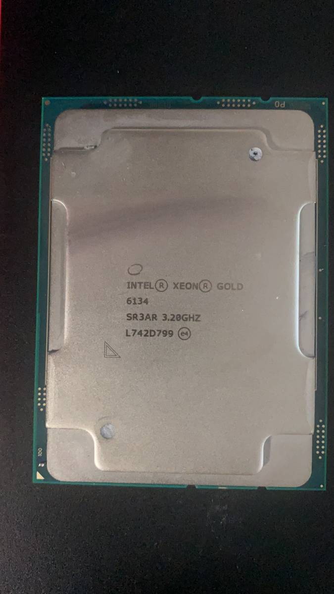 超大特価 6134 LGA3647 GOLD Intel XEON 中古分解品 訳アり 社内管理番号A28 BIOS起動確認 Xeon 超大特価 6134 LGA3647 GOLD Intel XEON 中古分解品 訳アり 社内管理番号A28 BIOS起動確認 Xeon