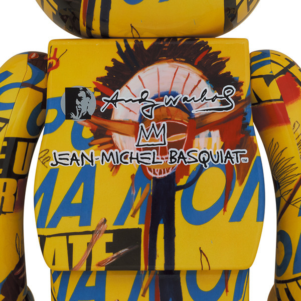 新品 ベアブリック BE@RBRICK Warhol × BASQUIAT #3 アンディ