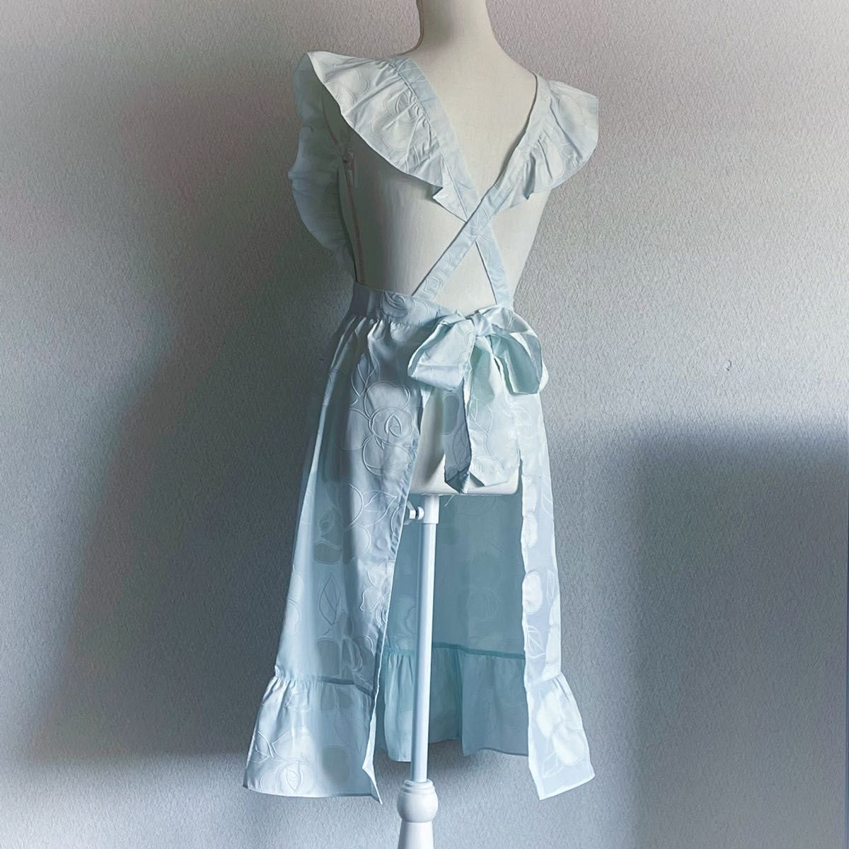 未使用 日本製 YUMI KATURA 桂由美 エプロン レディース フリル 未使用 日本製 YUMI KATURA 桂由美 エプロン レディース フリル