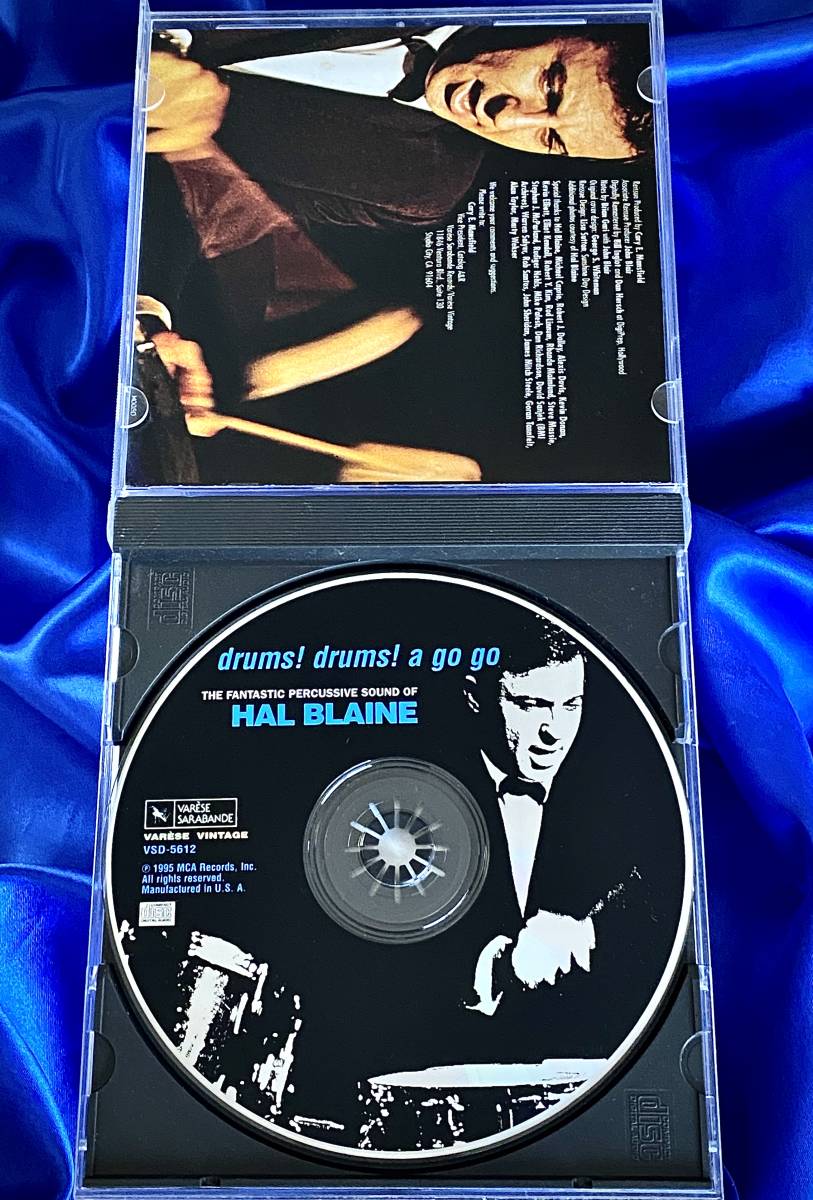 ★Hal Blaine / Drums! Drums! A Go Go●1995年US初盤(VSD-5612)　ハル・ブレイン_画像2