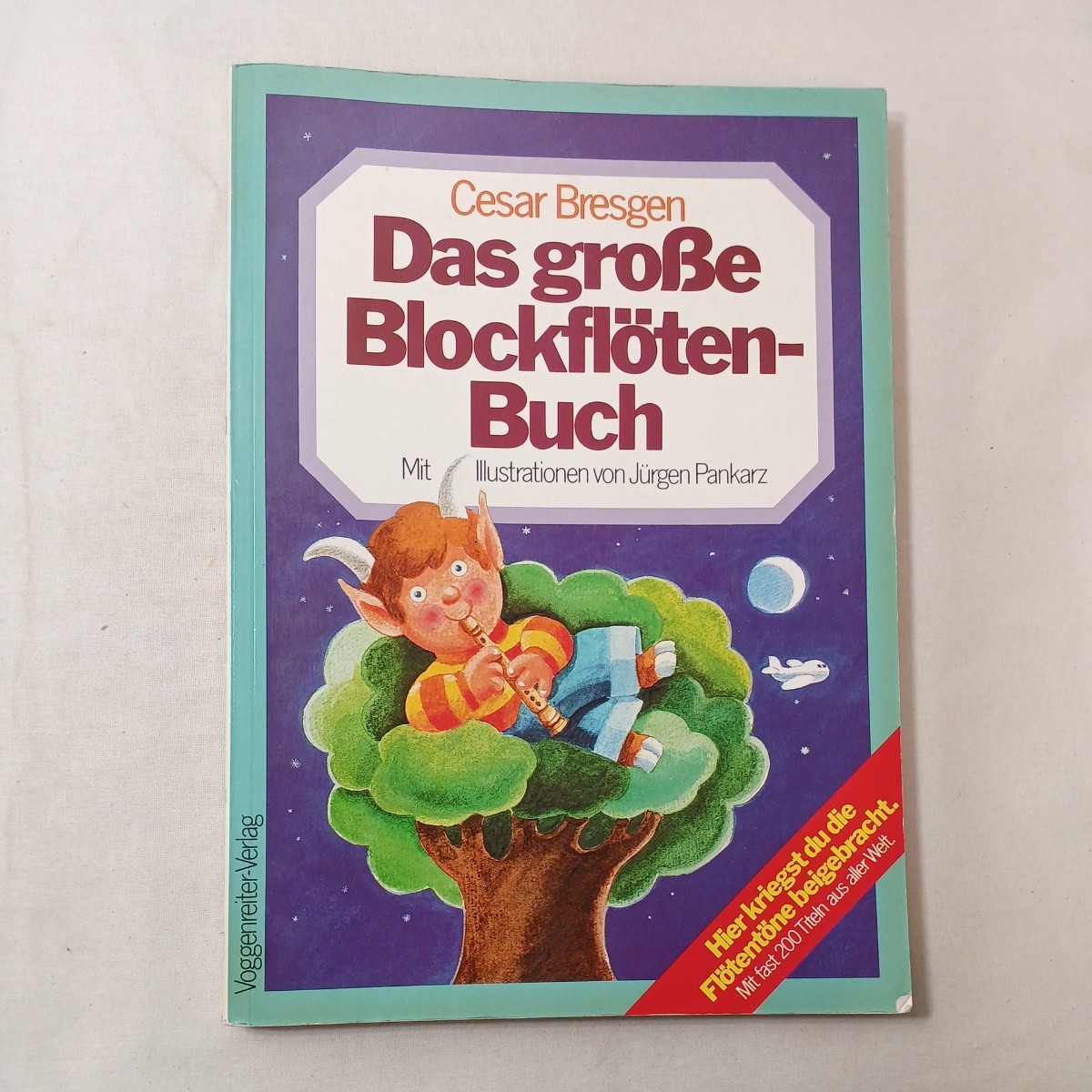 zaa-450♪Das groe Blockfltenbuch (ドイツ語)大型リコーダーの本　 1980/1/1 Cesar Bresgen (著 )_画像1