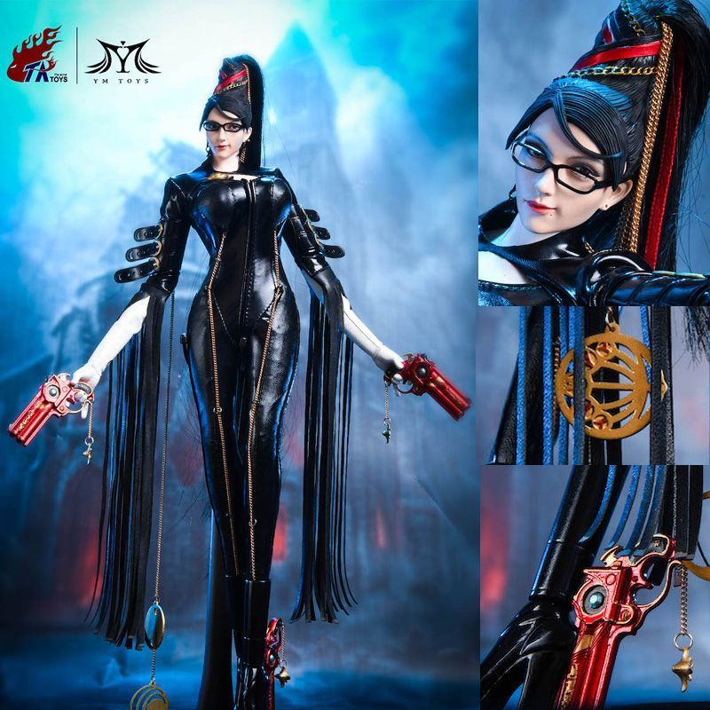 YMTOYS X ACMETOYS Angel * Hunter bayonetaJZ01 Angel Hunter Bayonetta action figure full set 1/6 scale 