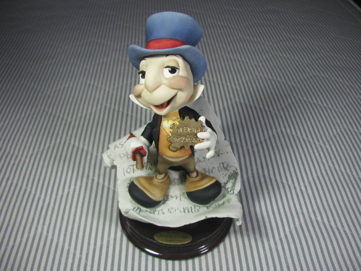 ★☆★貴重品 かわいい♪ですね ジョゼッペ アルマーニ ディズニー キノピオ ジミニークリケット Jiminy Cricket （入手後保管）★☆★の画像2