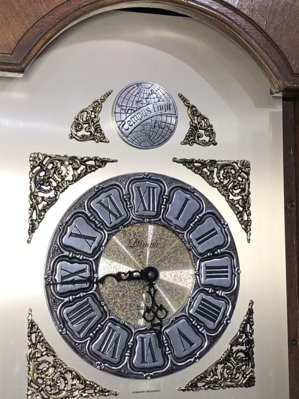札幌近郊 アンティーク時計 Tempus Fugit 可動品 振り子時計 ホール