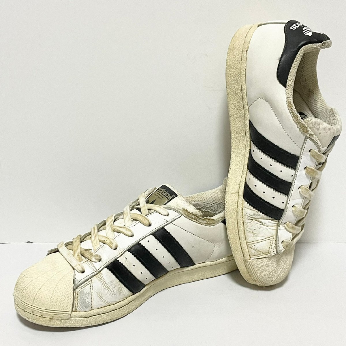 (^w^)b アディダス オリジナルス スーパースター ローカット スニーカー シューズ 靴 adidas ORIGINALS SUPERSTAR 定番 25.0cm S0682EE_画像5