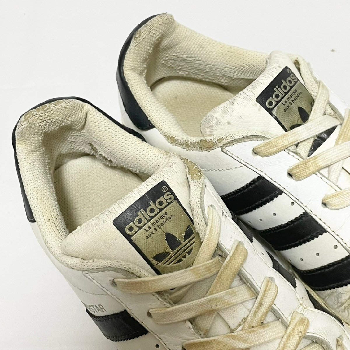 (^w^)b アディダス オリジナルス スーパースター ローカット スニーカー シューズ 靴 adidas ORIGINALS SUPERSTAR 定番 25.0cm S0682EE_画像8