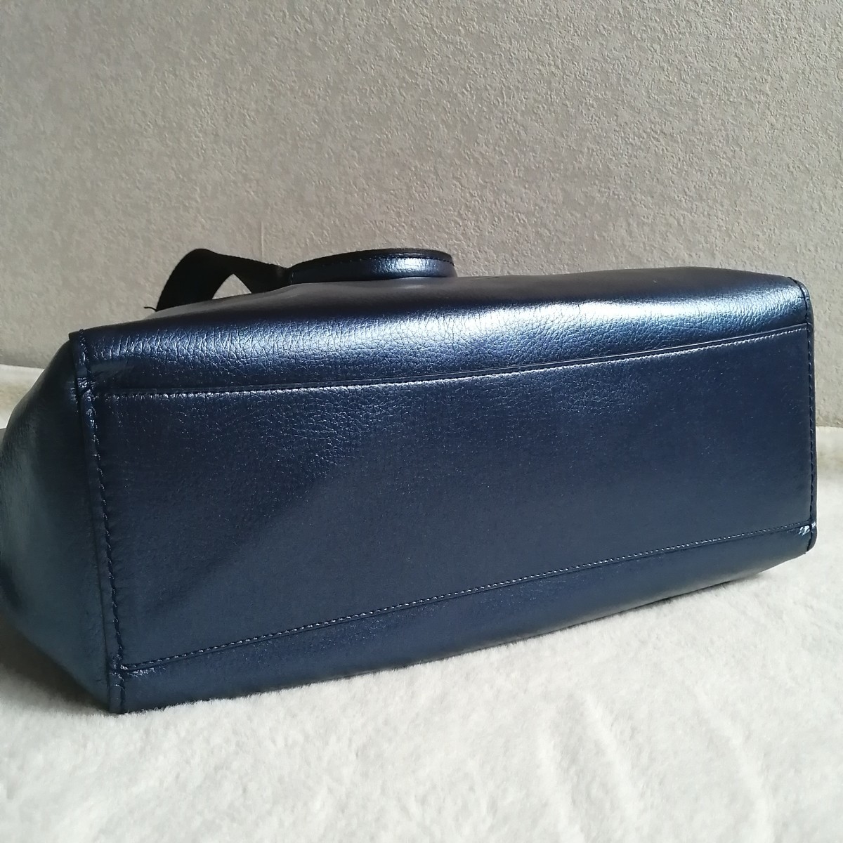 希少カラー】COACH コーチ トートバッグ ダービー メタリックブルー