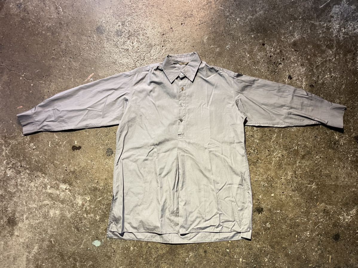 Y\'s 90s боковой разрез тянуть over рубашка с длинным рукавом Yohji Yamamoto Yohji Yamamoto 